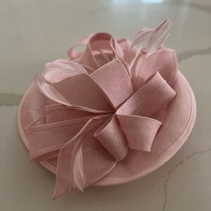 Elegant Pink Fascinator Hat - Derby Day!